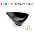 Yellow porcelain dinnerware Japanese black bowl ceramic sauce bowl